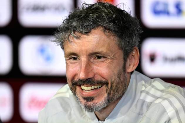 Belgium v Turkey - UEFA Nations League 2026 Media Activities 01 10 2026 TUBIZE, BELGIUM - OCTOBER 01 : Van Bommel Mark head coach of Belgium talking to the media during a pre-match press conference, PK, Pressekonferenz ahead of the UEFA Nations League tournament league phase matchday 3 group A1 match between Belgium and Turkey on October 1, 2026 in Tubize, Belgium, 01 10 2026 Tubize Belgium Copyright: xNicoxVereeckenx