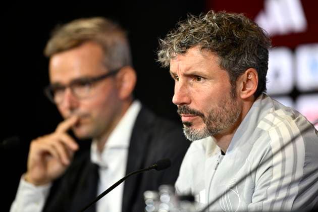 Belgium v Turkey - UEFA Nations League 2026 Media Activities 01 10 2026 TUBIZE, BELGIUM - OCTOBER 01 : Van Bommel Mark head coach of Belgium talking to the media during a pre-match press conference, PK, Pressekonferenz ahead of the UEFA Nations League tournament league phase matchday 3 group A1 match between Belgium and Turkey on October 1, 2026 in Tubize, Belgium, 01 10 2026 Tubize Belgium Copyright: xNicoxVereeckenx