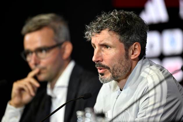 Belgium v Turkey - UEFA Nations League 2026 Media Activities 01 10 2026 TUBIZE, BELGIUM - OCTOBER 01 : Van Bommel Mark head coach of Belgium talking to the media during a pre-match press conference, PK, Pressekonferenz ahead of the UEFA Nations League tournament league phase matchday 3 group A1 match between Belgium and Turkey on October 1, 2026 in Tubize, Belgium, 01 10 2026 Tubize Belgium Copyright: xNicoxVereeckenx