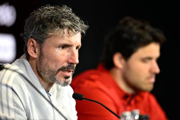 Belgium v Turkey - UEFA Nations League 2026 Media Activities 01 10 2026 TUBIZE, BELGIUM - OCTOBER 01 : Van Bommel Mark head coach of Belgium talking to the media during a pre-match press conference, PK, Pressekonferenz ahead of the UEFA Nations League tournament league phase matchday 3 group A1 match between Belgium and Turkey on October 1, 2026 in Tubize, Belgium, 01 10 2026 Tubize Belgium Copyright: xNicoxVereeckenx