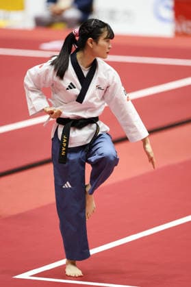 Yuiko Niwa (JPN), OCTOBER 1, 2026 - Taekwondo : Womens Individual Poomsae Semifinals Contest at Toyohashi Gymnasium during the Asian Games Aichi-Nagoya 2026 in Aichi, Japan. Noxthirdxpartyxsales  aflo_352317175 KenichiroxOganex