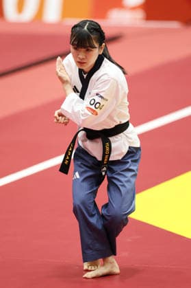 Yuiko Niwa (JPN), OCTOBER 1, 2026 - Taekwondo : Womens Individual Poomsae Semifinals Contest at Toyohashi Gymnasium during the Asian Games Aichi-Nagoya 2026 in Aichi, Japan. Noxthirdxpartyxsales  aflo_352317173 KenichiroxOganex
