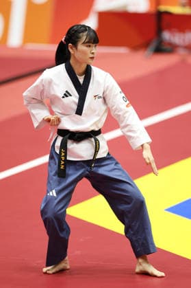 Yuiko Niwa (JPN), OCTOBER 1, 2026 - Taekwondo : Womens Individual Poomsae Semifinals Contest at Toyohashi Gymnasium during the Asian Games Aichi-Nagoya 2026 in Aichi, Japan. Noxthirdxpartyxsales  aflo_352317174 KenichiroxOganex