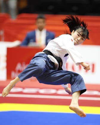 Yuiko Niwa (JPN), OCTOBER 1, 2026 - Taekwondo : Womens Individual Poomsae Semifinals Contest at Toyohashi Gymnasium during the Asian Games Aichi-Nagoya 2026 in Aichi, Japan. Noxthirdxpartyxsales  aflo_352317177 KenichiroxOganex