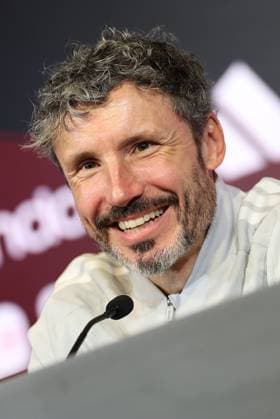 Belgium s head coach Mark van Bommel pictured at a press conference, PK, Pressekonferenz of the Red Devils, the Belgian national soccer team, at the national training center in Tubize, Thursday 1 October 2026. The team is preparing for their game against Turkey on Friday, their third game in the UEFA Nations League competition. VIRGINIExLEFOUR  x0868317378stx