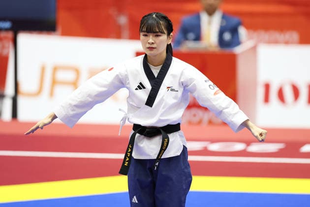 Yuiko Niwa (JPN), OCTOBER 1, 2026 - Taekwondo : Womens Individual Poomsae Semifinals Contest at Toyohashi Gymnasium during the Asian Games Aichi-Nagoya 2026 in Aichi, Japan. Noxthirdxpartyxsales  aflo_352317170 KenichiroxOganex