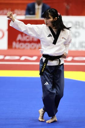 Yuiko Niwa (JPN), OCTOBER 1, 2026 - Taekwondo : Womens Individual Poomsae Semifinals Contest at Toyohashi Gymnasium during the Asian Games Aichi-Nagoya 2026 in Aichi, Japan. Noxthirdxpartyxsales  aflo_352317178 KenichiroxOganex