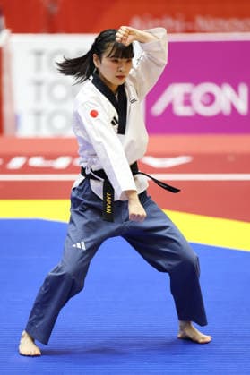 Yuiko Niwa (JPN), OCTOBER 1, 2026 - Taekwondo : Womens Individual Poomsae Semifinals Contest at Toyohashi Gymnasium during the Asian Games Aichi-Nagoya 2026 in Aichi, Japan. Noxthirdxpartyxsales  aflo_352317189 KenichiroxOganex