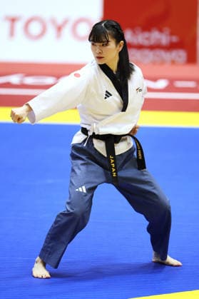 Yuiko Niwa (JPN), OCTOBER 1, 2026 - Taekwondo : Womens Individual Poomsae Semifinals Contest at Toyohashi Gymnasium during the Asian Games Aichi-Nagoya 2026 in Aichi, Japan. Noxthirdxpartyxsales  aflo_352317192 KenichiroxOganex