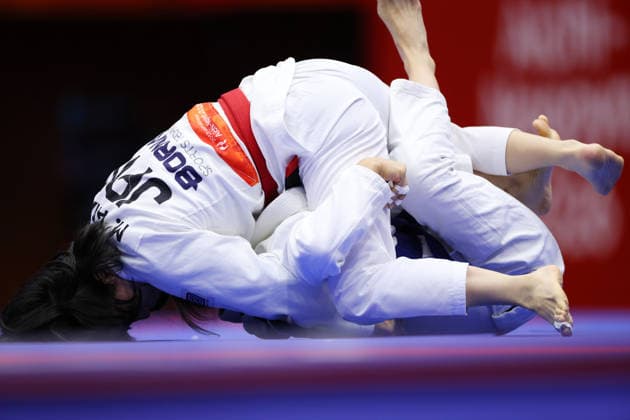 Mika Tanaka (JPN), OCTOBER 1, 2026 - Ju-Jitsu : Women s -48kg elimination round of 32 at Aichi Prefectural Martial Arts Hall during the Asian Games Aichi-Nagoya 2026 in Aichi, Japan. Noxthirdxpartyxsales  aflo_352328277 NaokixMoritax