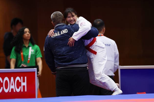 Miyu Suzuki (THA), OCTOBER 1, 2026 - Ju-Jitsu : Women s -48kg elimination round of 32 at Aichi Prefectural Martial Arts Hall during the Asian Games Aichi-Nagoya 2026 in Aichi, Japan. aflo_352328284 NaokixMoritax