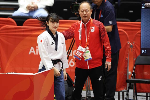 Yuiko Niwa (JPN), OCTOBER 1, 2026 - Taekwondo : Womens Individual Poomsae Semifinals Contest at Toyohashi Gymnasium during the Asian Games Aichi-Nagoya 2026 in Aichi, Japan. Noxthirdxpartyxsales  aflo_352317172 KenichiroxOganex
