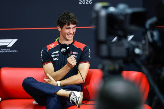 BEARMAN Ollie Oliver (GBR), TGR Haas F1 Team VF 26, portrait F1 GP 16 Bahrain 2026 F1 GP 16 Bahrain 2026 F1 GP 16 Bahrain 2026 F1 GP 16 Bahrain 2026 during the 2026 Formula 1 Bahrain Grand Prix in Malaysia, the 16th round of the 2026 Formula One World Championship, held October 2–4, 2026, at the Sepang International Circuit in Sepang, Malaysia. Photo by Jiri Krenek, Active Pictures Malaysia
