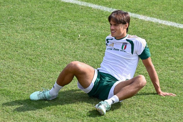 IPA89178327 - Italian player Samuele Ricci during TEAM ITALY - TRAINING, a UEFA Nations League soccer match in Florence, Italy, on October 1, 2026  Copyright: xLisaxGuglielmi IPAxSportx xx IPA89178327