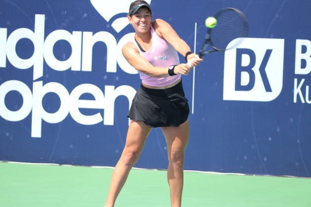 WTA, Tennis Damen 125 Adana Open Tennis Tournament ADANA, TURKIYE - OCTOBER 1: Weronika Falkowska of Poland competes during ouarterfinal matches at the WTA 125 Adana Open Tennis Tournament in Adana, Turkiye on October 1, 2026. Bekir Omer Fansa Anadolu Adana Turkey. Editorial use only. Please get in touch for any other usage.  Copyright: x2026xAnadoluxBekirxOmerxFansax