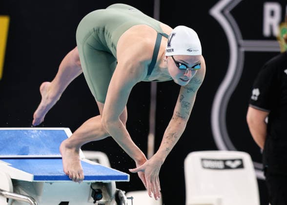 October 1, 2026, Sydney, Nsw, Australia: TARA KINDER competes in the Women s 200m individual medley final during the 2026 Australian Short Course Championships. Sydney Australia - ZUMAt173 20261001_zsp_t173_047 Copyright: xStephanexThomasx