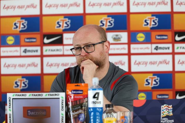 Kepa kolo Sochocina 01.10.2026 Konferencja prasowa reprezentacji Polski - - - Polish football national team, Nationalteam press conference, PK, Pressekonferenz in Kepa near Sochocin Emil Kopanski Fot. Marcin Solarz FotoPyk NEWSPIX.PL --- newspix.pl POLAND OUT! 