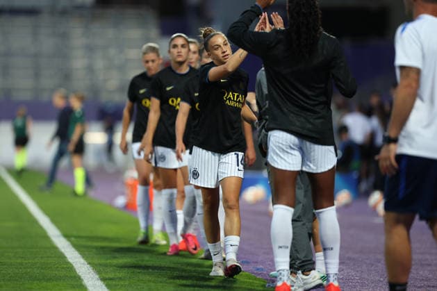 FK Austria Wien v FC Internazionale Milano - UEFA Women s Champions League 26 27 MD2 Chiara Robustellini of FC Internazionale Milano warms up before the UEFA Women s Champions League Matchday 2 match between FK Austria Wien and FC Internazionale Milano at Franz-Horr-Stadion on October 1, 2026 in Vienna, Austria. Vienna Franz-Horr-Stadion Austria Copyright: xYigitxOerme PSxImagesxYigitxOerme PSxImagesx