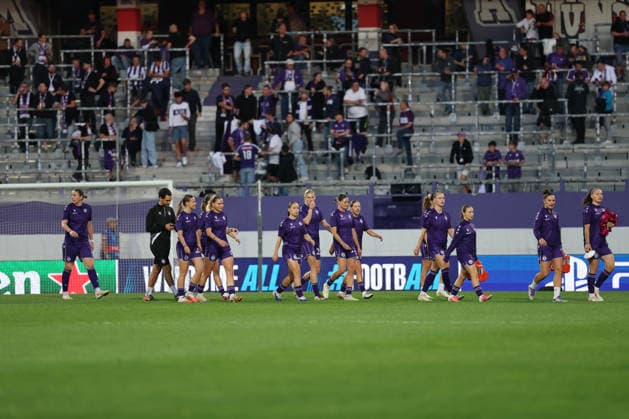 FK Austria Wien v FC Internazionale Milano - UEFA Women s Champions League 26 27 MD2 FK Austria Wien players starts to warm up before the UEFA Women s Champions League Matchday 2 match between FK Austria Wien and FC Internazionale Milano at Franz-Horr-Stadion on October 1, 2026 in Vienna, Austria. Vienna Franz-Horr-Stadion Austria Copyright: xYigitxOerme PSxImagesxYigitxOerme PSxImagesx