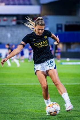SOCCER - WCL, A.Wien vs Inter VIENNA,AUSTRIA,01.OCT.26 - SOCCER - UEFA Women s Champions League, FK Austria Wien vs FC Internationale Milano. Image shows Michela Cambiaghi (Inter) during warm-up.  GEPAxpictures xKevinxHackner