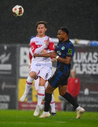 October 1, 2026 Soccer Season 2026–2027 Exhibition Match Friendly Match Preseason Match VfB Stuttgart SpVgg Greuther Fürth Kleeblatt Sports Photo Zink xwoxzix Regulations prohibit any use of photographs as image sequences and or quasi-video; for editorial use only. Angelo Stiller 6, VfB Stuttgart; Sacha Banse Bansé 6, SpVgg Greuther Fürth