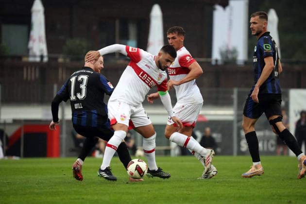 October 1, 2026 VfB Stuttgart vs. SpVgg Greuther Fürth Germany, Großaspach, October 1, 2026, Soccer, Bundesliga, 2026–2027 season, Friendly Match, VfB Stuttgart vs. SpVgg Greuther Fürth, Deniz Undav, VfB Stuttgart