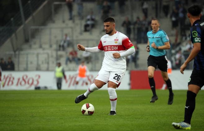October 26, 2026, VfB Stuttgart vs. SpVgg Greuther Fürth, Germany, Großaspach, October 1, 2026, Soccer, Bundesliga, 2026–2027 season, Friendly match, VfB Stuttgart vs. SpVgg Greuther Fürth, Deniz Undav, VfB Stuttgart