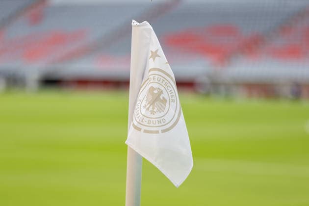 Soccer: UEFA Nations League 2026–2027, Matchday 3: Germany vs. Serbia at Allianz Arena, Munich—Corner Flag Copyright: xMichellexLukax
