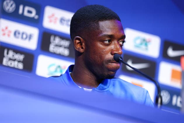 October 1, 2026, Saint-Denis, Ile-De-France, France: OUSMANE DEMBELE of France during the press conference, PK, Pressekonferenz a day ahead of the UEFA Nations League 2026 27 groupe stage matchday 3 of 6 between FRANCE and ITALY at the Stade de France in Saint-Denis, France. Saint-Denis France - ZUMAc179 20261001_zep_c179_012 Copyright: xMickaelxChavetx