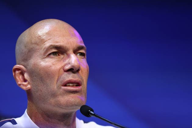 October 1, 2026, Saint-Denis, Ile-De-France, France: Head coach ZINEDINE ZIDANE of France during the press conference, PK, Pressekonferenz a day ahead of the UEFA Nations League 2026 27 groupe stage matchday 3 of 6 between FRANCE and ITALY at the Stade de France in Saint-Denis, France. Saint-Denis France - ZUMAc179 20261001_zep_c179_013 Copyright: xMickaelxChavetx