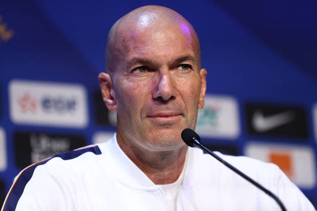October 1, 2026, Saint-Denis, Ile-De-France, France: Head coach ZINEDINE ZIDANE of France during the press conference, PK, Pressekonferenz a day ahead of the UEFA Nations League 2026 27 groupe stage matchday 3 of 6 between FRANCE and ITALY at the Stade de France in Saint-Denis, France. Saint-Denis France - ZUMAc179 20261001_zep_c179_015 Copyright: xMickaelxChavetx