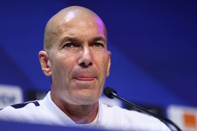 October 1, 2026, Saint-Denis, Ile-De-France, France: Head coach ZINEDINE ZIDANE of France during the press conference, PK, Pressekonferenz a day ahead of the UEFA Nations League 2026 27 groupe stage matchday 3 of 6 between FRANCE and ITALY at the Stade de France in Saint-Denis, France. Saint-Denis France - ZUMAc179 20261001_zep_c179_018 Copyright: xMickaelxChavetx
