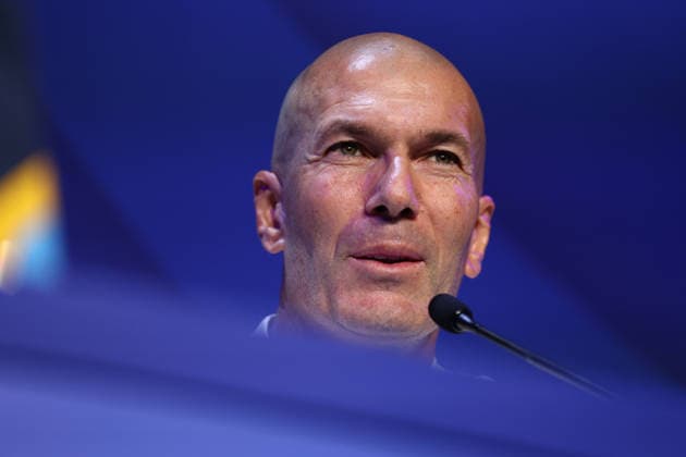 October 1, 2026, Saint-Denis, Ile-De-France, France: Head coach ZINEDINE ZIDANE of France during the press conference, PK, Pressekonferenz a day ahead of the UEFA Nations League 2026 27 groupe stage matchday 3 of 6 between FRANCE and ITALY at the Stade de France in Saint-Denis, France. Saint-Denis France - ZUMAc179 20261001_zep_c179_019 Copyright: xMickaelxChavetx