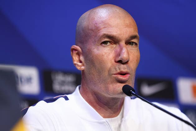 October 1, 2026, Saint-Denis, Ile-De-France, France: Head coach ZINEDINE ZIDANE of France during the press conference, PK, Pressekonferenz a day ahead of the UEFA Nations League 2026 27 groupe stage matchday 3 of 6 between FRANCE and ITALY at the Stade de France in Saint-Denis, France. Saint-Denis France - ZUMAc179 20261001_zep_c179_024 Copyright: xMickaelxChavetx