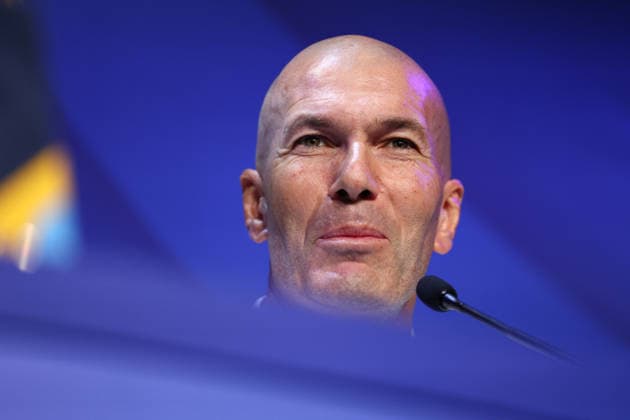 October 1, 2026, Saint-Denis, Ile-De-France, France: Head coach ZINEDINE ZIDANE of France during the press conference, PK, Pressekonferenz a day ahead of the UEFA Nations League 2026 27 groupe stage matchday 3 of 6 between FRANCE and ITALY at the Stade de France in Saint-Denis, France. Saint-Denis France - ZUMAc179 20261001_zep_c179_022 Copyright: xMickaelxChavetx