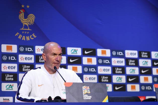 October 1, 2026, Saint-Denis, Ile-De-France, France: OUSMANE DEMBELE of France reacts during the press conference, PK, Pressekonferenz a day ahead of the UEFA Nations League 2026 27 groupe stage matchday 3 of 6 between FRANCE and ITALY at the Stade de France in Saint-Denis, France. Saint-Denis France - ZUMAc179 20261001_zep_c179_038 Copyright: xMickaelxChavetx