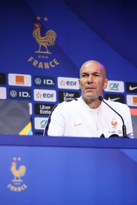 October 1, 2026, Saint-Denis, Ile-De-France, France: OUSMANE DEMBELE of France reacts during the press conference, PK, Pressekonferenz a day ahead of the UEFA Nations League 2026 27 groupe stage matchday 3 of 6 between FRANCE and ITALY at the Stade de France in Saint-Denis, France. Saint-Denis France - ZUMAc179 20261001_zep_c179_042 Copyright: xMickaelxChavetx