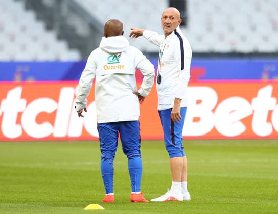 October 1, 2026, Saint-Denis, Ile-De-France, France: Goalkeeping coach FABIEN BARTHEZ in the Team France Training Session a day ahead of the UEFA Nations League 2026 27 groupe stage matchday 3 of 6 between FRANCE and ITALY at the Stade de France in Saint-Denis, France. Soccer 2026: Nations League: France : Italy  - ZUMAc179 20261001_zep_c179_064 Copyright: xMickaelxChavetx
