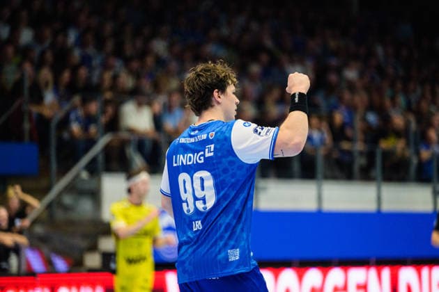 Tillman Leu, ThSV Eisenach, 99 Celebrating a Goal GER, ThSV Eisenach vs. TVB Stuttgart, 1 Opel Handball Bundesliga, Handball, Matchday 7, 2026–2027 Season, 7:00 p.m., October 1, 2026, GER, ThSV Eisenach vs. TVB Stuttgart, 1st Opel Handball Bundesliga, Handball, Matchday 7, 2026–2027 season, 7:00 p.m., October 1, 2026, Eisenach Copyright: xMartinxHerbstx