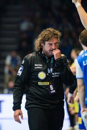 Sebastian Hinze, ThSV Eisenach, Coach (GER), ThSV Eisenach vs. TVB Stuttgart, Opel Handball Bundesliga 1, Handball, Matchday 7, 2026–2027 Season, 7:00 p.m., October 1, 2026, GER, ThSV Eisenach vs. TVB Stuttgart, 1st Opel Handball Bundesliga, Handball, Matchday 7, 2026–2027 season, 7:00 p.m., October 1, 2026, Eisenach Copyright: xMartinxHerbstx