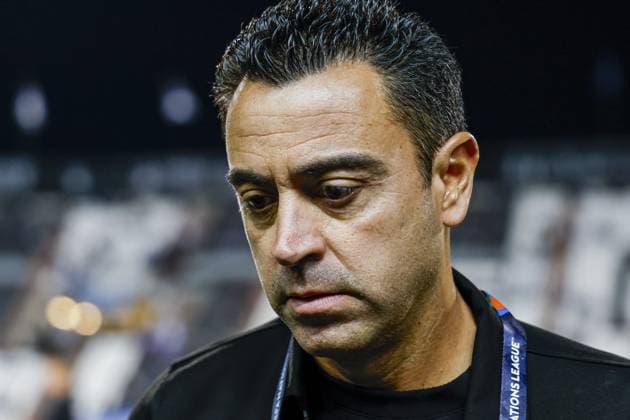 THESSALONIKI - Netherlands coach Xavi Hernandez ahead of the UEFA Nations League match between Greece and the Netherlands at the Toumba Stadium on 1 October 2026 in Thessaloniki, Greece. MARCEL TER BALS ANP UEFA Nations League 2026 27 xVIxANPxSportx xMarcelxterxBalsxIVx 571080974 originalFilename: 571080974
