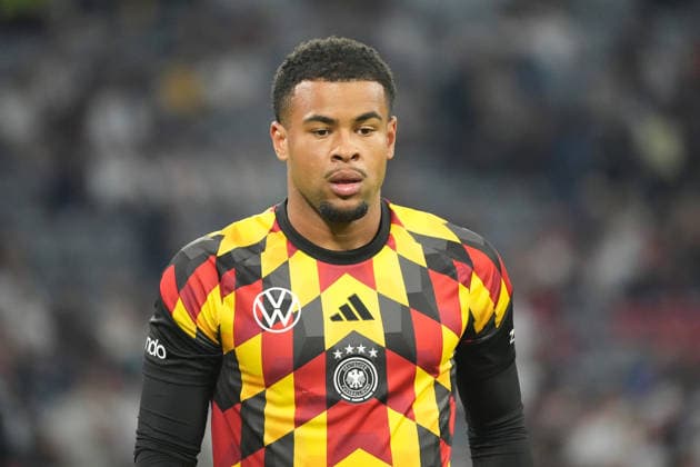 Goalkeeper Noah Atubolu Germany Munich October 1, 2026 Germany vs. Serbia, UEFA Nations League, Matchday 3, Allianz Arena