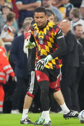 Goalkeeper Noah Atubolu Germany Munich October 1, 2026 Germany vs. Serbia, UEFA Nations League, Matchday 3, Allianz Arena