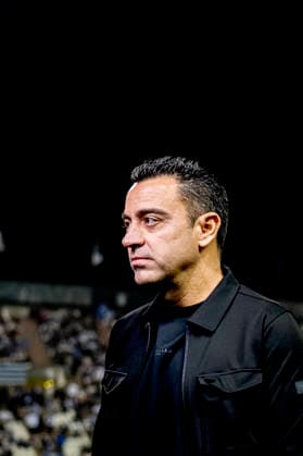 THESSALONIKI Netherlands head coach Xavi Hernandez during the UEFA Nations League match between Greece and the Netherlands at Toumba Stadium on October 1, 2026, in Thessaloniki, Greece. Photo by DeFodi Images