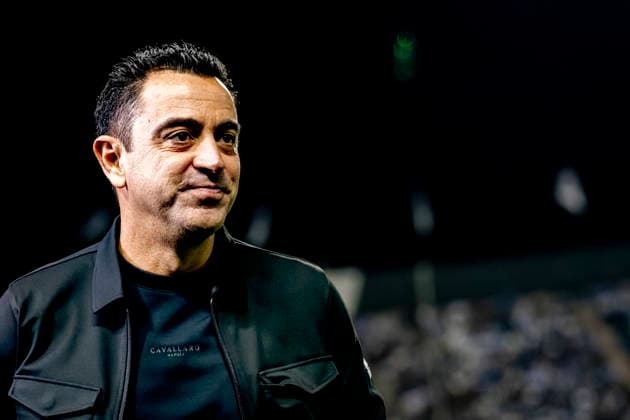 THESSALONIKI Netherlands head coach Xavi Hernandez during the UEFA Nations League match between Greece and the Netherlands at Toumba Stadium on October 1, 2026, in Thessaloniki, Greece. Photo by DeFodi Images