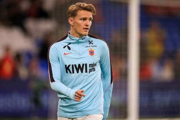 Wales v Denmark UEFA Nations League Martin Odegaard Of Norway during the UEFA Nations League Group D match at the Cardiff City Stadium, Cardiff 01 10 2026 UK Newspapers OUT Copyright: xGeraintxNicholasx FIL-24019-0017