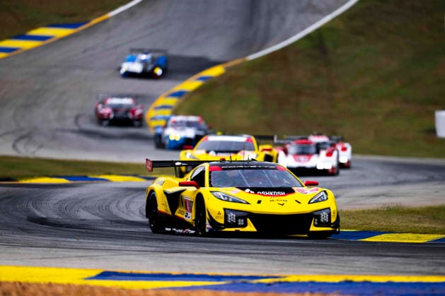 AUTO - IMSA - PETIT LE MANS 2026 04 CATSBURG Nicky (nld), MILNER Tommy (usa), VARRONE Nico (arg), Corvette Racing by Pratt Miller Motorsports, Chevrolet Corvette Z06 GT3.R, action during the 2026 Motul Petit Le Mans, 11th round of the 2026 IMSA WeatherTech SportsCar Championship, from October 1 to 3, 2026 on the Michelin Raceway Road Atlanta in Braselton, Georgia, United States of America - BraseltonUnited States  Copyright: xFabrizioxBoldonix