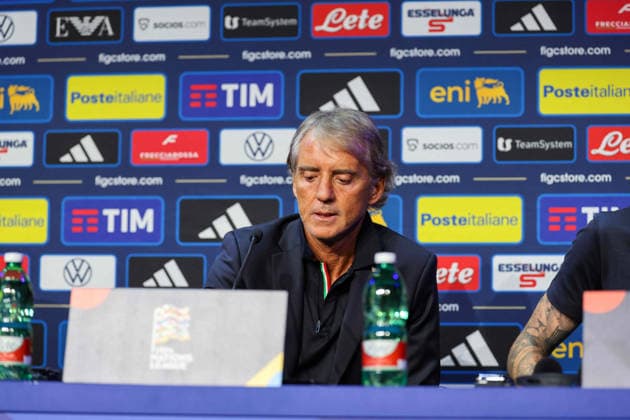 2026 27 UEFA Nations League football match between France and Italy Roberto Mancini Head Coach of Italy during the 2026 27 UEFA Nations League football match between France and Italy on October 2, 2026, at the Stade de France in Paris. PARIGI Stadio De France Parigi Francia Copyright: xFABIOxSASSOxFabioxSassox 7V8A8554