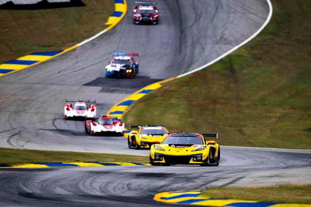 AUTO - IMSA - PETIT LE MANS 2026 04 CATSBURG Nicky (nld), MILNER Tommy (usa), VARRONE Nico (arg), Corvette Racing by Pratt Miller Motorsports, Chevrolet Corvette Z06 GT3.R, action during the 2026 Motul Petit Le Mans, 11th round of the 2026 IMSA WeatherTech SportsCar Championship, from October 1 to 3, 2026 on the Michelin Raceway Road Atlanta in Braselton, Georgia, United States of America - BraseltonUnited States  Copyright: xFabrizioxBoldonix