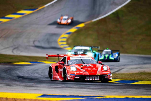 AUTO - IMSA - PETIT LE MANS 2026 911 BACHLER Klaus (aut), PREINING Thomas (aut), JAMINET Mathieu (frs), Manthey Racing, Porsche 911 GT3 R (992.2), action during the 2026 Motul Petit Le Mans, 11th round of the 2026 IMSA WeatherTech SportsCar Championship, from October 1 to 3, 2026 on the Michelin Raceway Road Atlanta in Braselton, Georgia, United States of America - BraseltonUnited States Copyright: xFabrizioxBoldonix